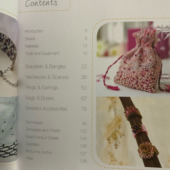 Book - Beaded Treasures By Dorothy Wood - Beaded Jewelry - Picture 3 of 16